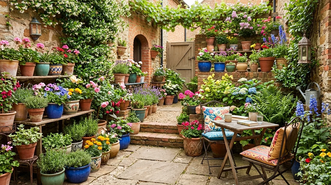 Minimal Cozy Courtyard